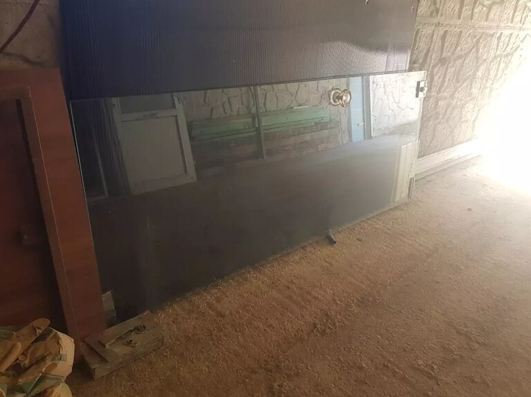 ÇIKMA FÜME CAM KAPI